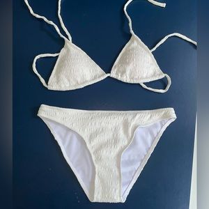 White Swim Suit! BRAND NEW SIZE:M